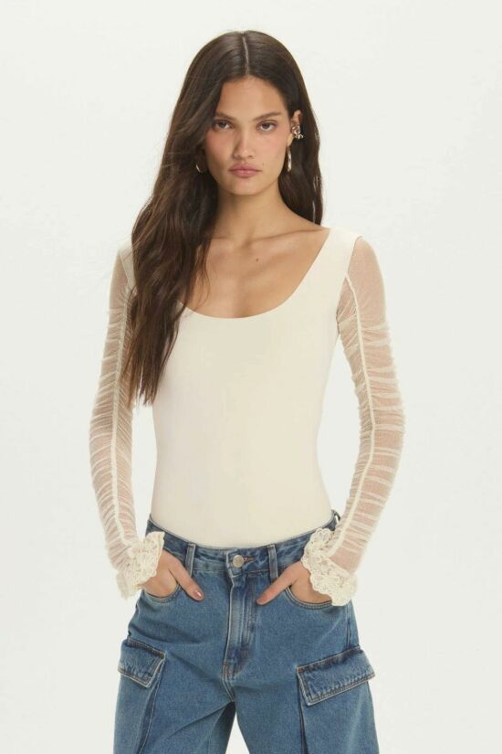 Imagem de Body Vitória Off White Le Blog